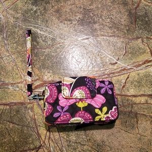 Vera Bradley flowers wallet